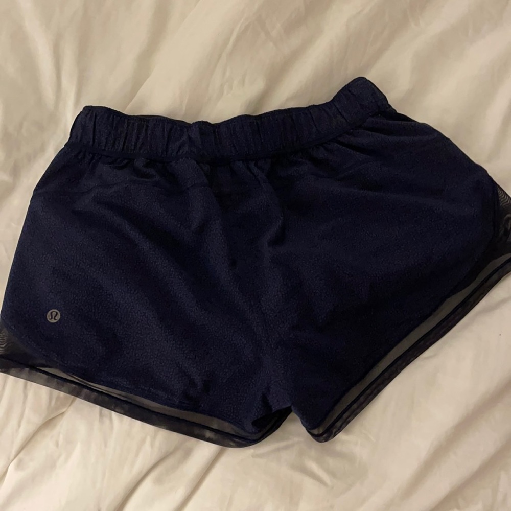 Reversible Lululemon shorts with mesh inserts